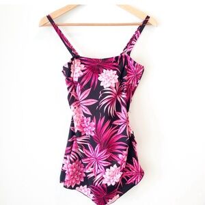 Roxanne Bra Floral Women’s Swimsuit 38C 14.